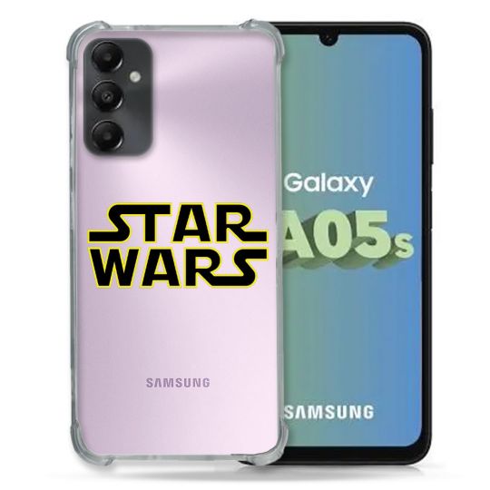 Coque Renforcée En Verre Trempé Transparent PourSamsung Galaxy A05S Star Wars