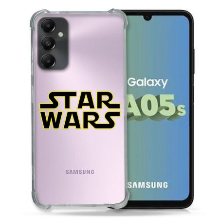 Coque Renforcée En Verre Trempé Transparent PourSamsung Galaxy A05S Star Wars