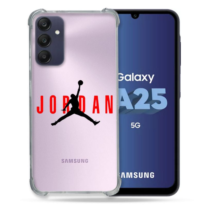 Coque Renforcée En Verre Trempé Transparent PourSamsung Galaxy A25 5G Jordan