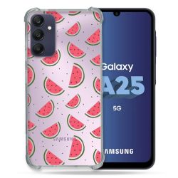 Coque Renforcée En Verre Trempé Transparent PourSamsung Galaxy A25 5G Pasteque