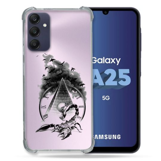 Coque Renforcée En Verre Trempé Transparent PourSamsung Galaxy A25 5G Scorpion