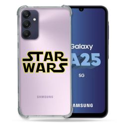 Coque Renforcée En Verre Trempé Transparent PourSamsung Galaxy A25 5G Star Wars