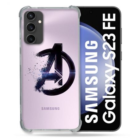 Coque Renforcée En Verre Trempé Transparent PourSamsung Galaxy S23 FE Avenger