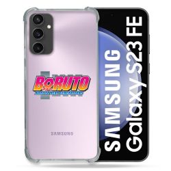 Coque Renforcée En Verre Trempé Transparent PourSamsung Galaxy S23 FE Boruto Logo