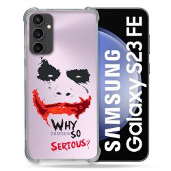 Coque Renforcée En Verre Trempé Transparent PourSamsung Galaxy S23 FE Joker