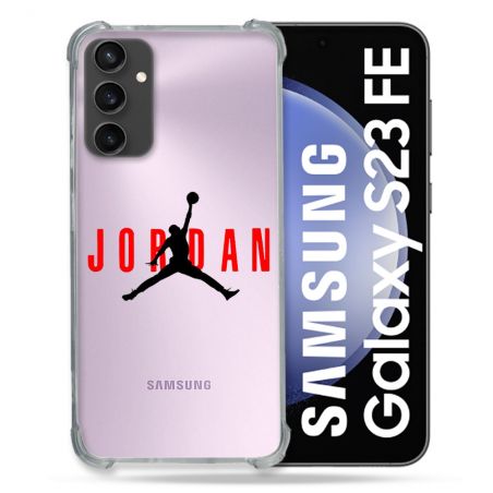 Coque Renforcée En Verre Trempé Transparent PourSamsung Galaxy S23 FE Jordan