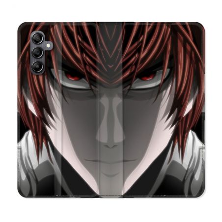 Housse Cuir Portefeuille Pour Samsung Galaxy A25 5G Manga Death Note Kira