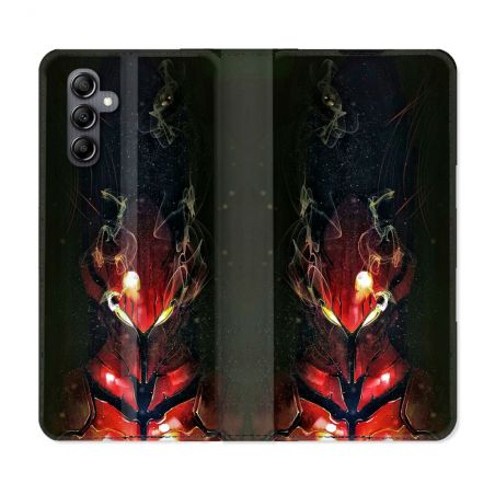 Housse Cuir Portefeuille Pour Samsung Galaxy A25 5G Manga Solo Leveling Igris