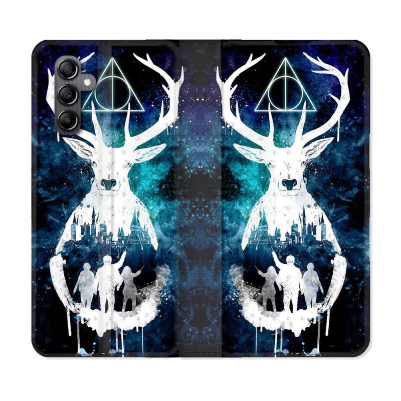 Housse Cuir Portefeuille Pour Samsung Galaxy A05S Harry Potter Patronome