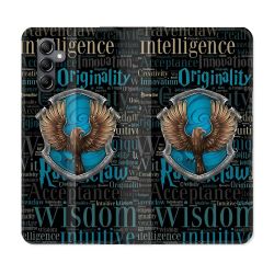 Housse Cuir Portefeuille Pour Samsung Galaxy A05S Harry Potter Serdaigle