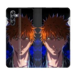 Housse Cuir Portefeuille Pour Samsung Galaxy A05S Manga Bleach Ichigo