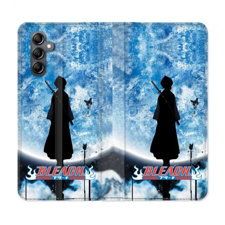 Housse Cuir Portefeuille Pour Samsung Galaxy A05S Manga Bleach Lune