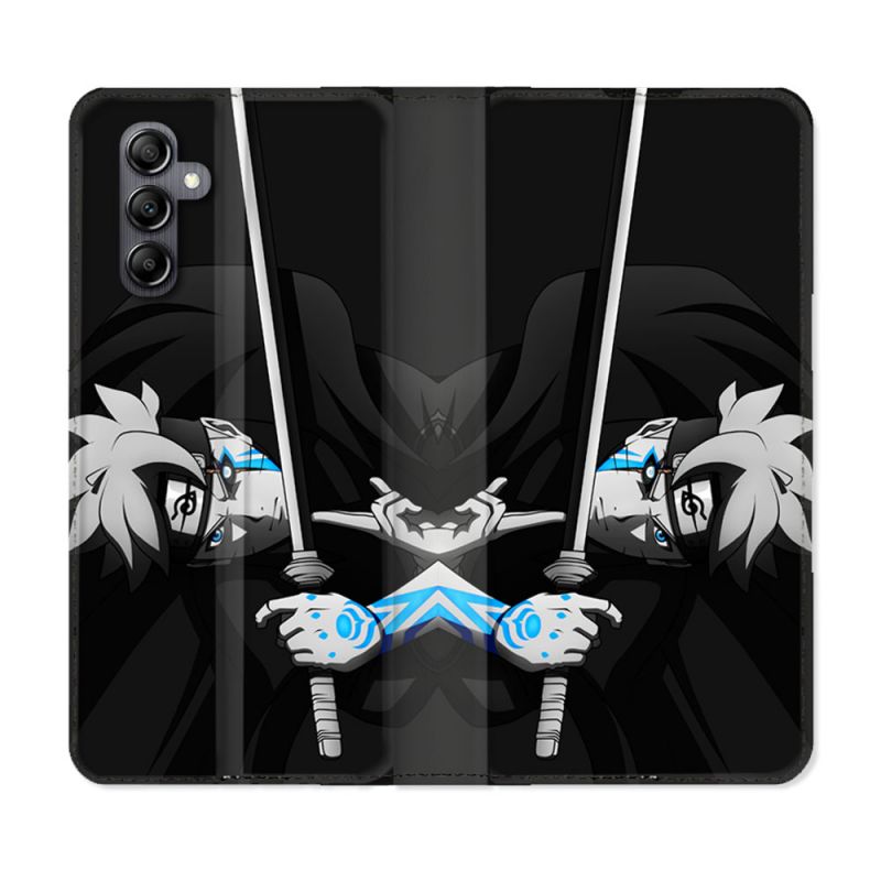 Housse Cuir Portefeuille Pour Samsung Galaxy A05S Manga Boruto Epée
