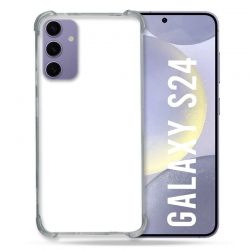 Coque Personnalisée Renforcée En Verre Trempé Pour Samsung Galaxy S24