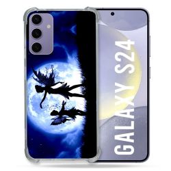 Coque Renforcée En Verre Trempé Pour Samsung Galaxy S24 Fantastique Fee Lune