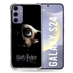 Coque Renforcée En Verre Trempé Pour Samsung Galaxy S24 Harry Potter Hollows Dobby