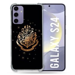 Coque Renforcée En Verre Trempé Pour Samsung Galaxy S24 Harry Potter Poudlard
