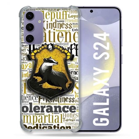 Coque Renforcée En Verre Trempé Pour Samsung Galaxy S24 Harry Potter Poursouffle