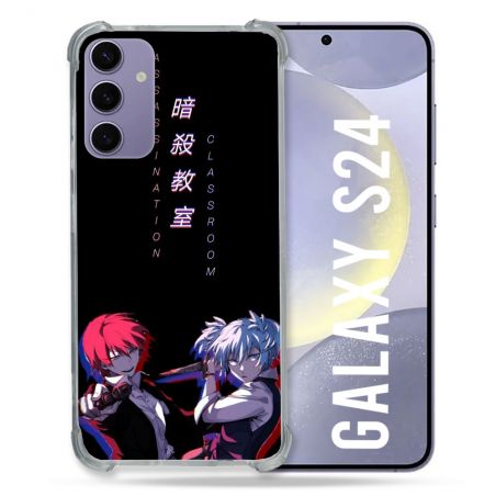 Coque Renforcée En Verre Trempé Pour Samsung Galaxy S24 Manga Assassination Classroom Duo
