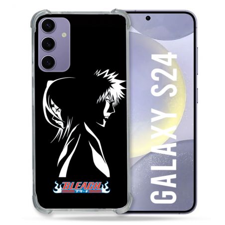 Coque Renforcée En Verre Trempé Pour Samsung Galaxy S24 Manga Bleach Duo