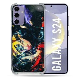 Coque Renforcée En Verre Trempé Pour Samsung Galaxy S24 Manga Boruto Eclair