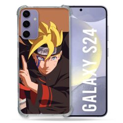 Coque Renforcée En Verre Trempé Pour Samsung Galaxy S24 Manga Boruto Signe