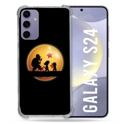 Coque Renforcée En Verre Trempé Pour Samsung Galaxy S24 Manga Dragon Ball Vintage