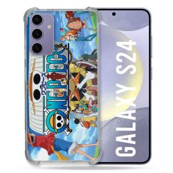 Coque Renforcée En Verre Trempé Pour Samsung Galaxy S24 Manga One Piece Sunny