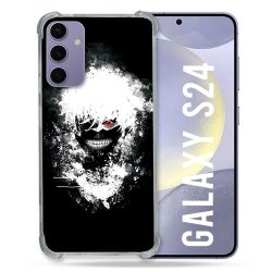 Coque Renforcée En Verre Trempé Pour Samsung Galaxy S24 Manga Tokyo Ghoul Kaneki Tag