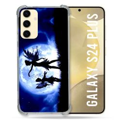 Coque Renforcée En Verre Trempé Pour Samsung Galaxy S24 Plus Fantastique Fee Lune