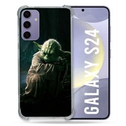 Coque Renforcée En Verre Trempé Pour Samsung Galaxy S24 Star Wars - Yoda sombre