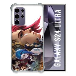 Coque Renforcée En Verre Trempé Pour Samsung Galaxy S24 Ultra Arcane Jynx Sœur