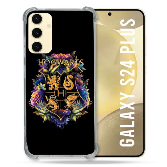 Coque Renforcée En Verre Trempé Pour Samsung Galaxy S24 Plus Harry Potter Hogwarts