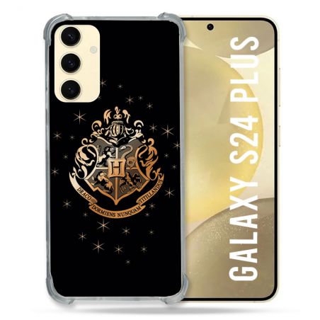 Coque Renforcée En Verre Trempé Pour Samsung Galaxy S24 Plus Harry Potter Poudlard
