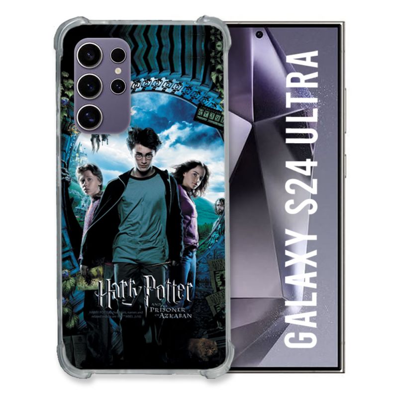 Coque Renforcée En Verre Trempé Pour Samsung Galaxy S24 Ultra Harry Potter Azkaban