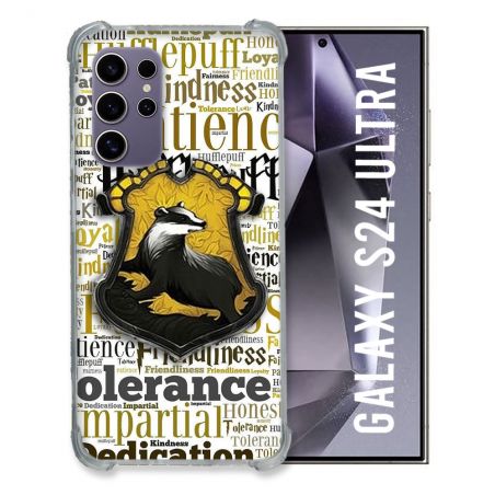 Coque Renforcée En Verre Trempé Pour Samsung Galaxy S24 Ultra Harry Potter Poursouffle