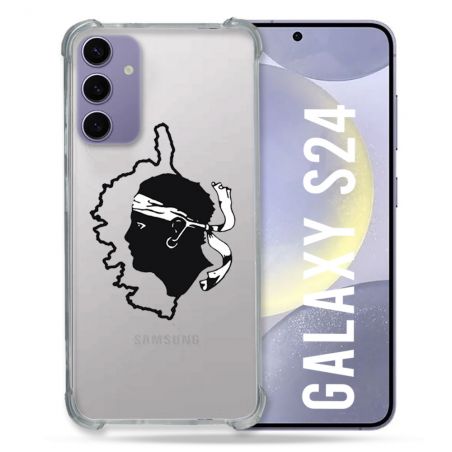Coque Transparente Pour Samsung Galaxy S24 Corse