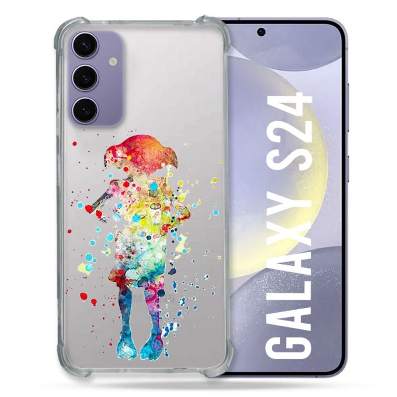 Coque Transparente Pour Samsung Galaxy S24 Dobby Colore