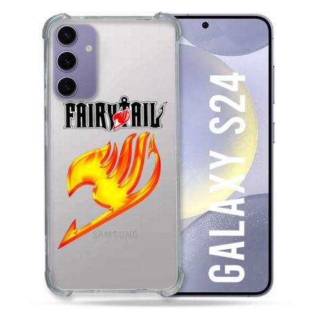 Coque Transparente Pour Samsung Galaxy S24 Fairy Tail