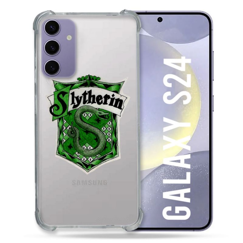 Coque Transparente Pour Samsung Galaxy S24 Harry Potter Slytherin