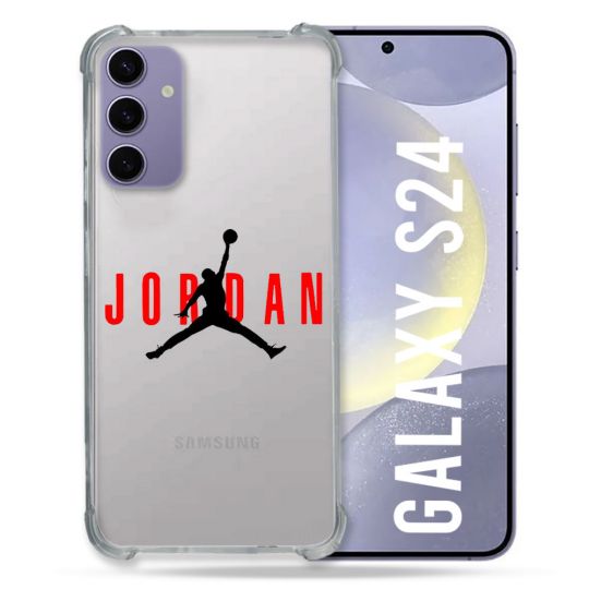 Coque Transparente Pour Samsung Galaxy S24 Jordan