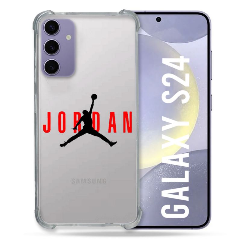 Coque Transparente Pour Samsung Galaxy S24 Jordan
