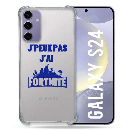 Coque Transparente Pour Samsung Galaxy S24 Jpeux pas jai Fortnite