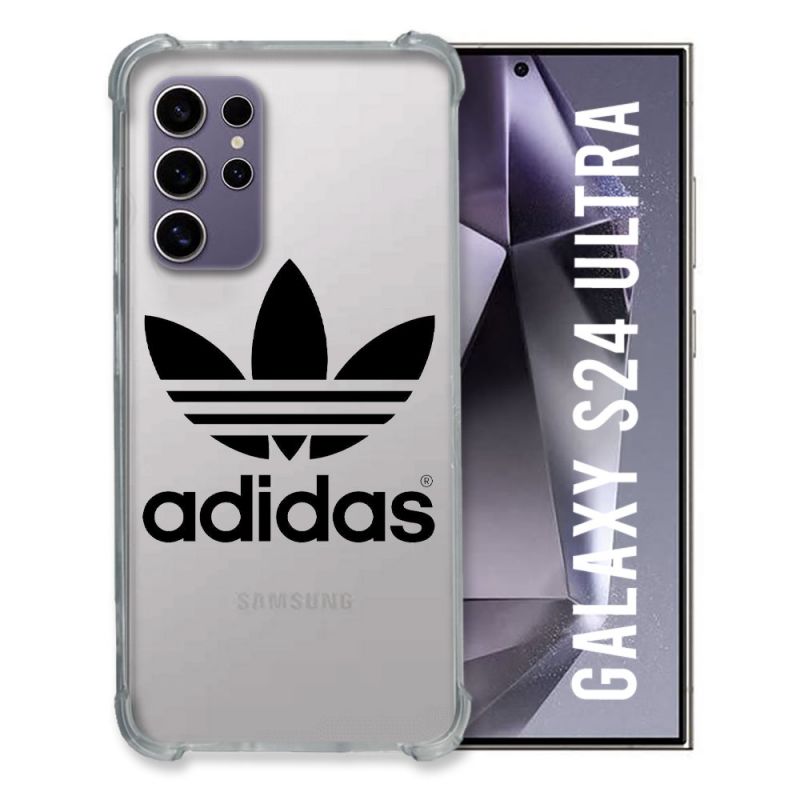 Coque Transparente Pour Samsung Galaxy S24 Ultra Adidas