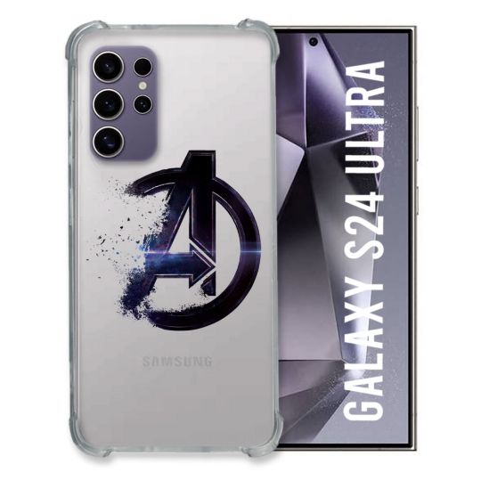 Coque Transparente Pour Samsung Galaxy S24 Ultra Avenger