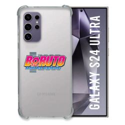 Coque Transparente Pour Samsung Galaxy S24 Ultra Boruto Logo