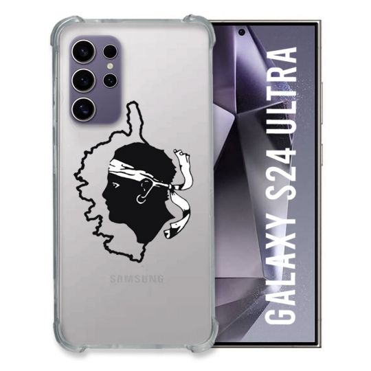 Coque Transparente Pour Samsung Galaxy S24 Ultra Corse