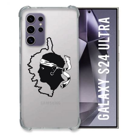 Coque Transparente Pour Samsung Galaxy S24 Ultra Corse