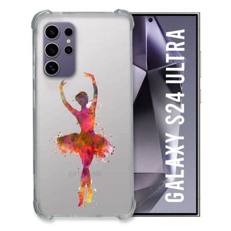 Coque Transparente Pour Samsung Galaxy S24 Ultra Danseuse etoile