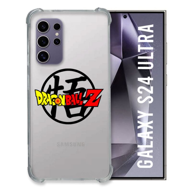 Coque Transparente Pour Samsung Galaxy S24 Ultra Dragon Ball Logo